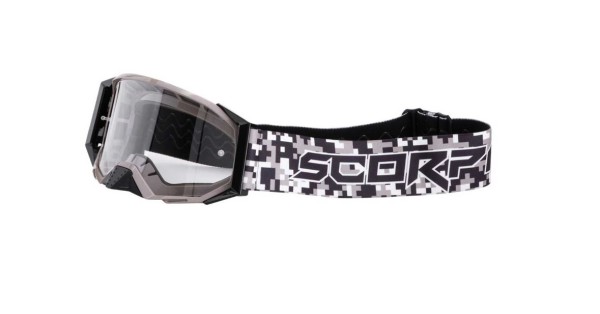 SCORPION Motocross Brille camo