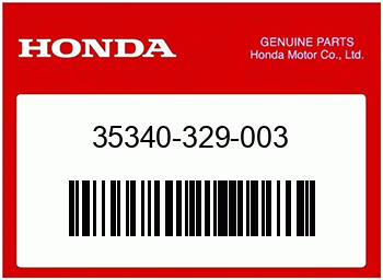 Honda SCHALTER, BR.LICHT/KUPPL., Honda-Teilenummer 35340329003