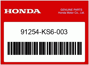 Honda STAUBDICHTUNG, 20X26X4.5, Honda-Teilenummer 91254KS6003