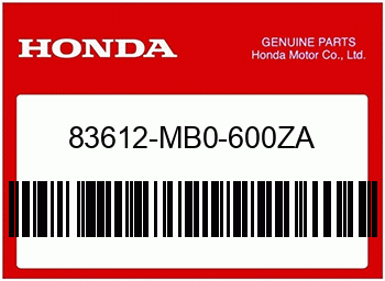 Honda STREIFEN, Honda-Teilenummer 83612MB0600ZA