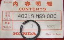 Honda RING, DAEMPFERDECKEL, 40219MB0000