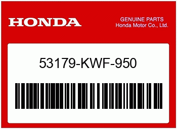 Honda GUMMIDECKEL, LINKS LENKERHEBEL