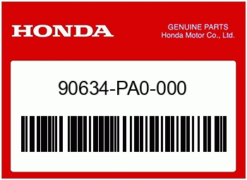 Honda KAPPE DICHTUNG, Honda-Teilenummer 90634PA0000