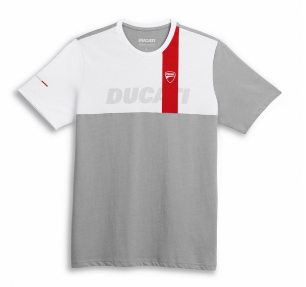 Ducati T-SHIRT COLOR BLOCK HERREN