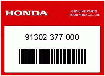 Honda O-RING,OELFILTER, Honda-Teilenummer 91302377000