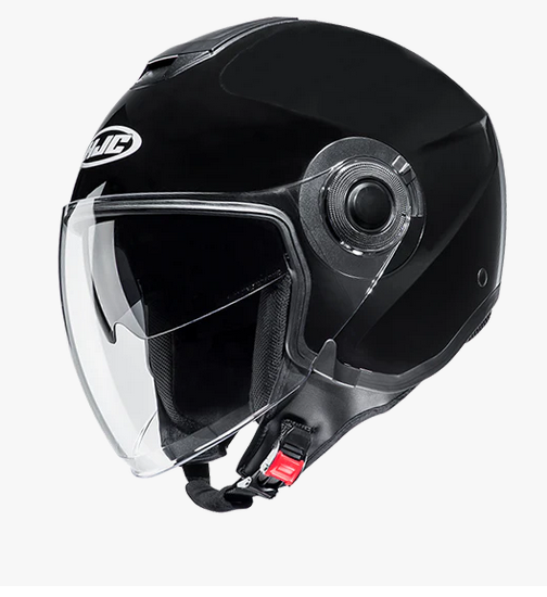 HJC i40N Schwarz Jethelm