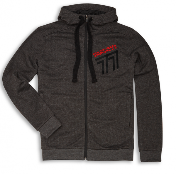 Ducati Original SWEATSHIRT 77 ZIP-HOODIE