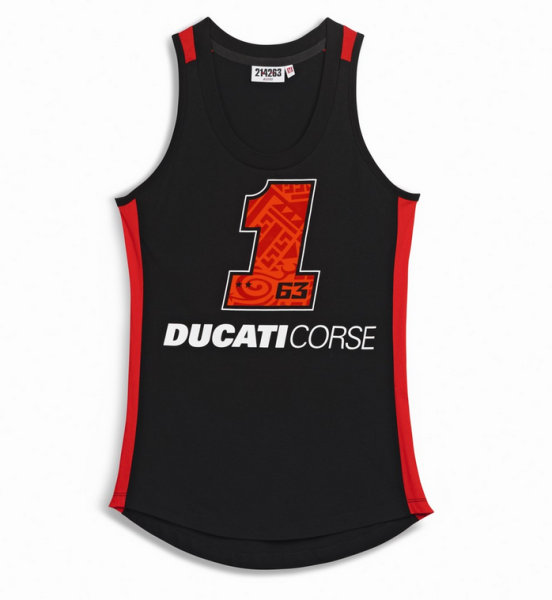 Ducati Original PB#1 Black Line Tanktop Damen