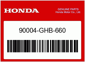 Honda FLANSCHENSCHRAUBE, 6X22 (, Honda-Teilenummer 90004GHB660