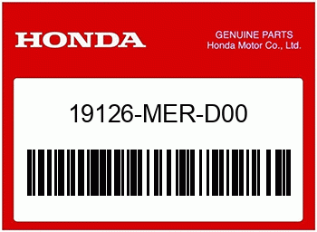 Honda GUMMI, WAERMESCHUTZ, Honda-Teilenummer 19126MERD00