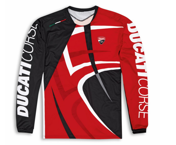 Ducati Original Corse Mountainbike V2 langarm T-Shirt