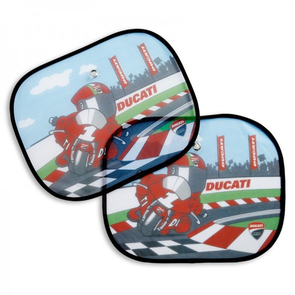 Ducati Auto-Sonnenschutz Cartoon