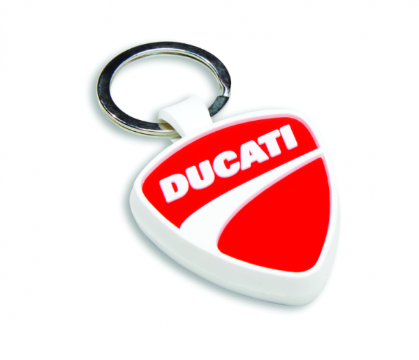 DUCATI SHIELD Gummi Schlüsselanhänger