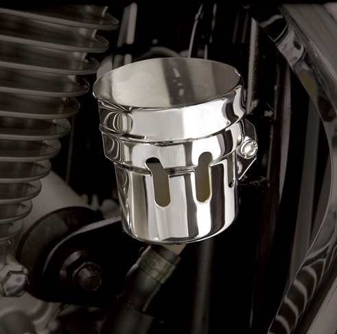 Big Bike Parts verchromtes Cover für hinteren Bremsflüssigkeitsbehälter VTX1800