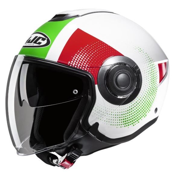HJC i40N PYLE MC41 JET Helm m. Visier