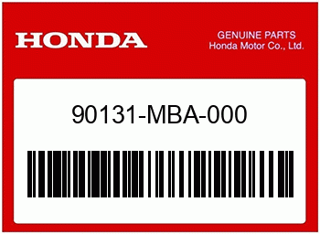 Honda SPEZIALFLANSCHSCHRAUBE, 8, Honda-Teilenummer 90131MBA000
