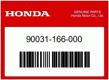Honda STEHBOLZEN, Honda-Teilenummer 90031166000