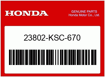 Honda MANSCHETTE, ANTRIEBSKETTE, Honda-Teilenummer 23802KSC670