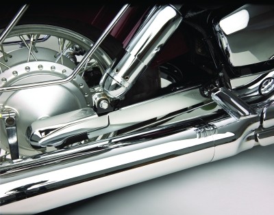 CHROME Schwingen Verkleidung Honda VT750 SHADOW, SPIRIT