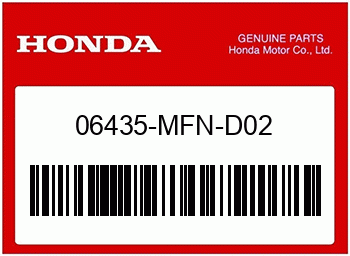 Honda Original BREMSKLOTZ SATZ, H