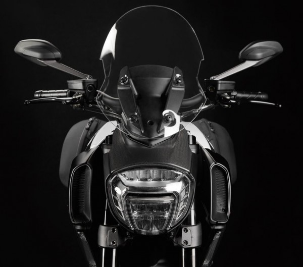 Ducati Original Plexiglas-Windscheibe Gran Turismo für Diavel