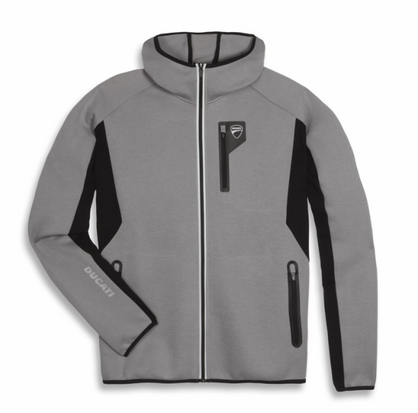 Ducati KAPUZEN-SWEATSHIRT REFLEX 3.0 GRAU