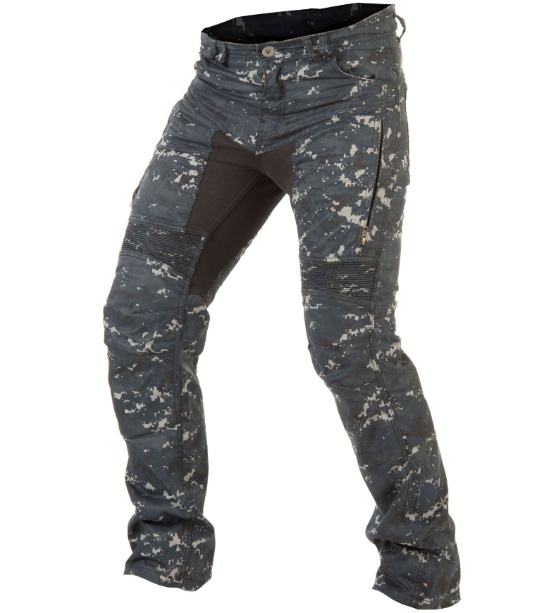 Trilobite Parado Blue Motorradjeans – Klassische Jeans Mit Cargo-Taschen, Normaler Bund