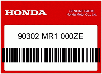 Honda KAPPE*R179CU*, Honda-Teilenummer 90302MR1000ZE