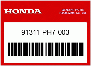 Honda O-RING, 13.8X2.4(ARA, Honda-Teilenummer 91311PH7003