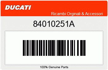 Ducati OEFFNUNGKIPPHEBELEINSTELLUNG 3, Ducati-Teilenummer 84010251A