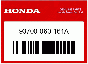 Honda SCHRAUBE 9370006016, Honda-Teilenummer 93700060161A