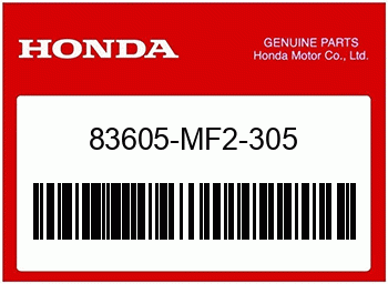 Honda GUMMITUELLE, Honda-Teilenummer 83605MF2305
