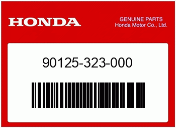 Honda GEWINDEBOLZEN BOLT. 10x48, Honda-Teilenummer 90125323000