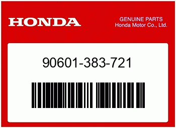 Honda RING, SIMMERRINGANSCHLAG, Honda-Teilenummer 90601383721