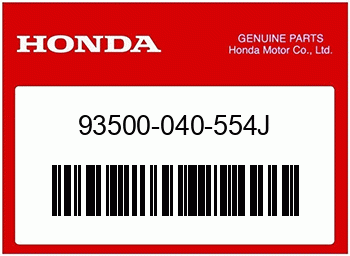 Honda SCHRAUBE, Honda-Teilenummer 93500040554J