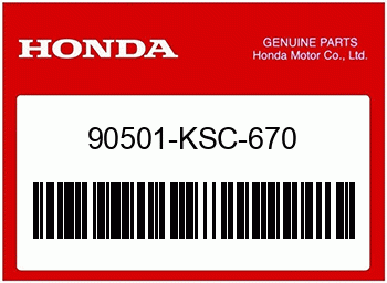 Honda FEDERRING, 24MM, Honda-Teilenummer 90501KSC670
