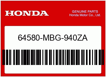 Honda STREIFEN A, L. V., Honda-Teilenummer 64580MBG940ZA