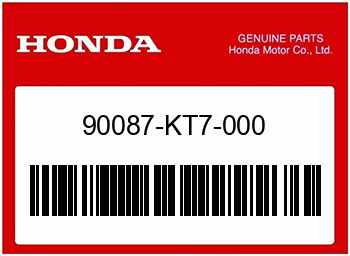 Honda KAPPE, Honda-Teilenummer 90087KT7000