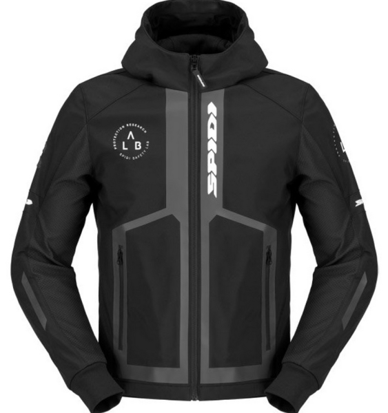 SPIDI Hoodie Armor Evo 2 Schwarz