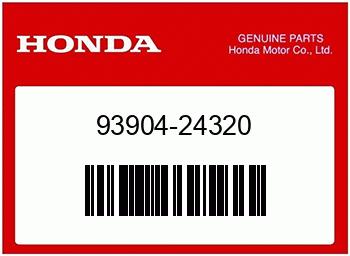 Honda SCHNEIDSCHRAUBE, 4X12, Honda-Teilenummer 9390424320