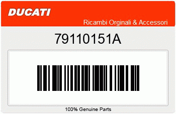 Ducati DICHTUNG, Ducati-Teilenummer 79110151A