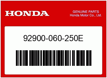 Honda STEHBOLZEN, 6X25, Honda-Teilenummer 92900060250E