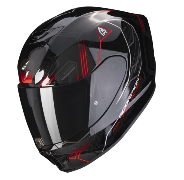 SCORPION INTEGRALHELM SPADA EXO-391 Schwarz/Rot SCORPION INTEGRALHELM SPADA EXO-391 Schwarz/Rot