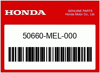 Honda ARM, R. HAUPTFUSSRASTE, Honda-Teilenummer 50660MEL000