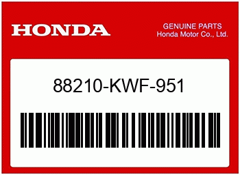 Honda RUECKSPIEGEL,RE., Honda-Teilenummer 88210KWF951