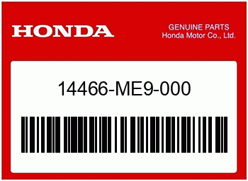 Honda VENTILSPIELAUSGL.SCHEIBEN, Honda-Teilenummer 14466ME9000