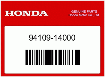 Honda D.SCHEIBE, ABLASSCHRAUBE, Honda-Teilenummer 9410914000