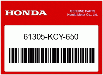 Honda STREBE A, R. SCHEINWERFER, Honda-Teilenummer 61305KCY650