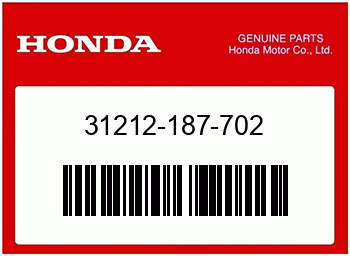 Honda TEIL WIRD AUSVERK., Honda-Teilenummer 31212187702