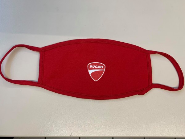 Ducati Mundschutz Original Rot Baumwolle/Jersey